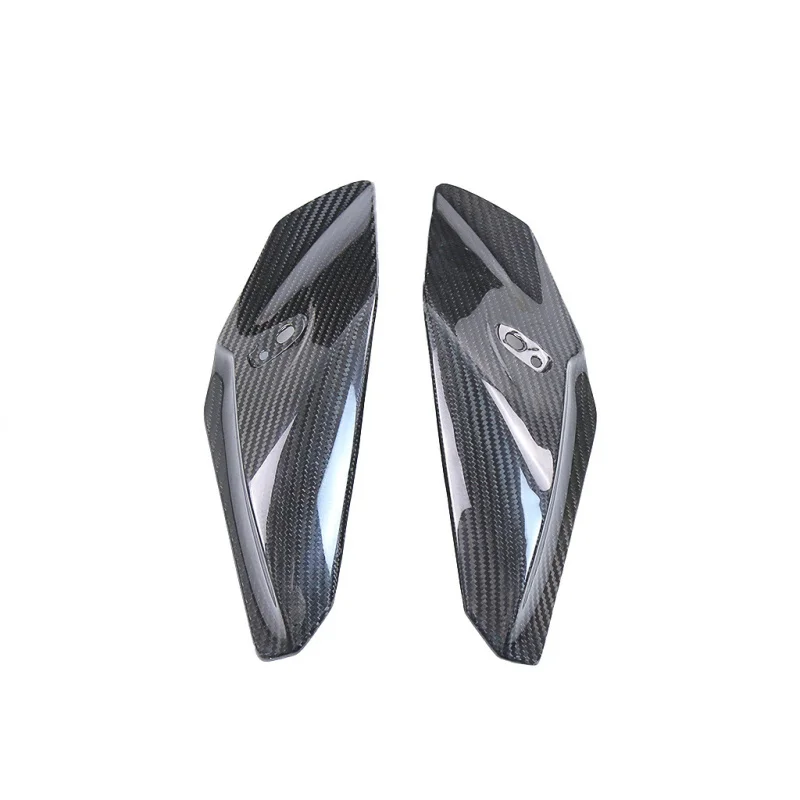 Aplicável a acessórios do painel lateral frontal de fibra modificada da motocicleta s1000r, borda de carbono seca