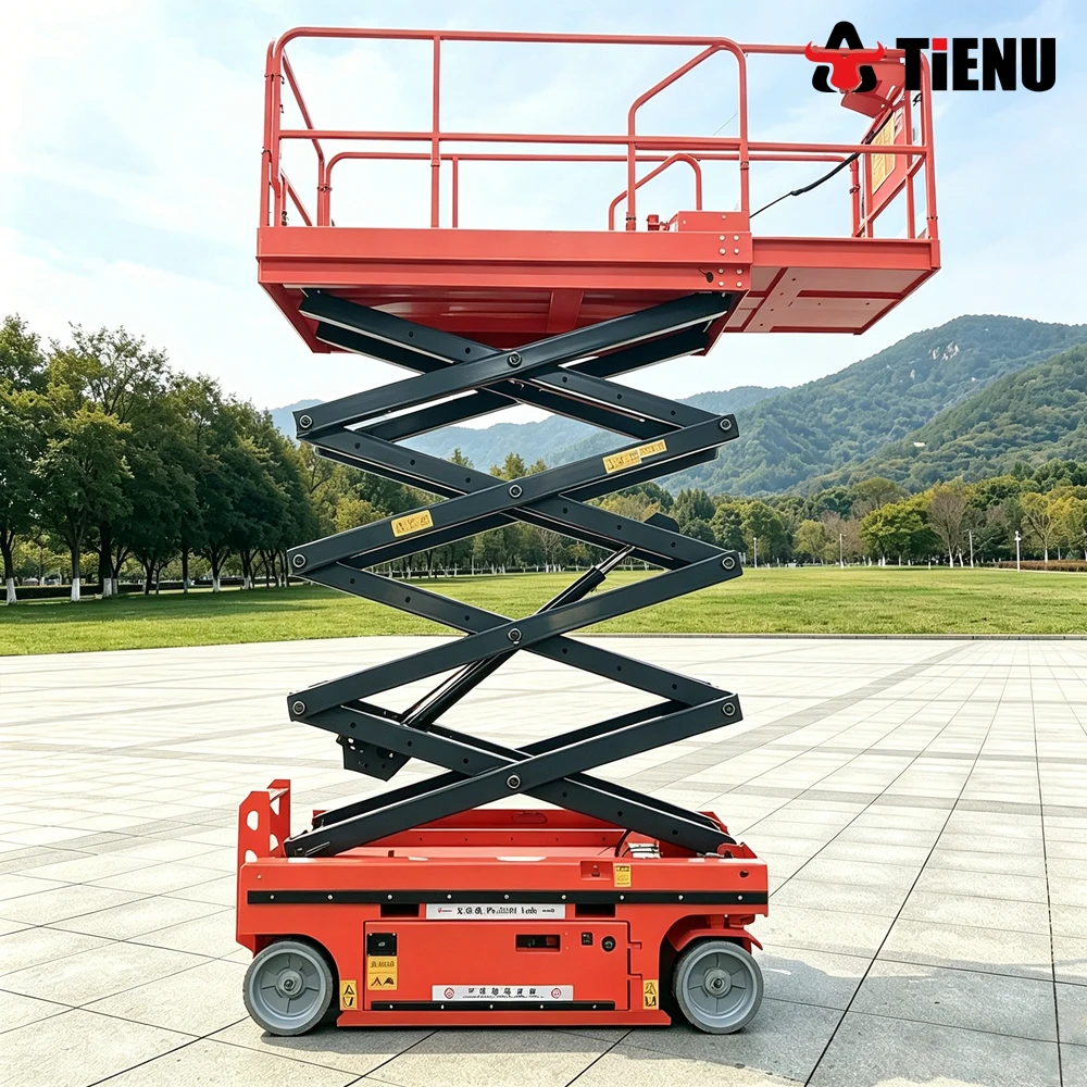 

Mini scissor lift aerial work platform customized easy to operate and simple to use aerial work platform