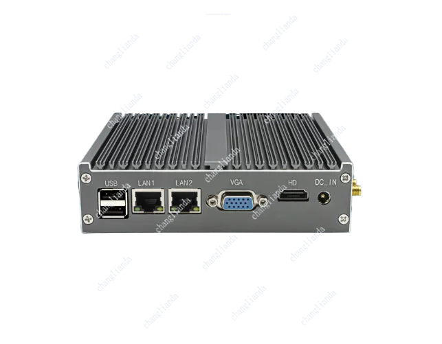 Fanless Mini Industrial PC Quad Core N2830/J1800/J1900 Embedded Computer