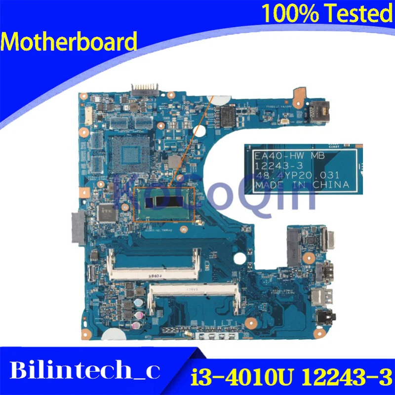 FOR ACER Aspire E1-432 Motherboard i3-4010U 12243-3 SR16Q DDR3