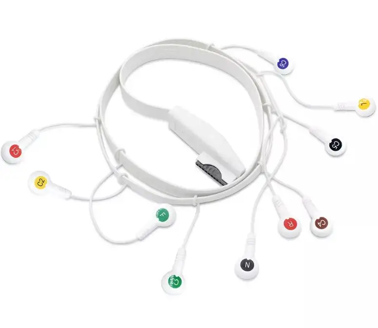 

One Piece 10 Lead Holter ECG Cable with leadwires for Mortara