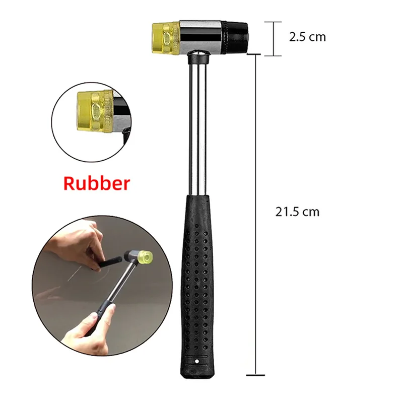 Auto Uitdeuken Gereedschap Uitdeuken Verveloos Uitdeuk Reparatie Tool Auto Reparatie Tools Metaal + Nylon Hamer Aluminium Tap Down Pen