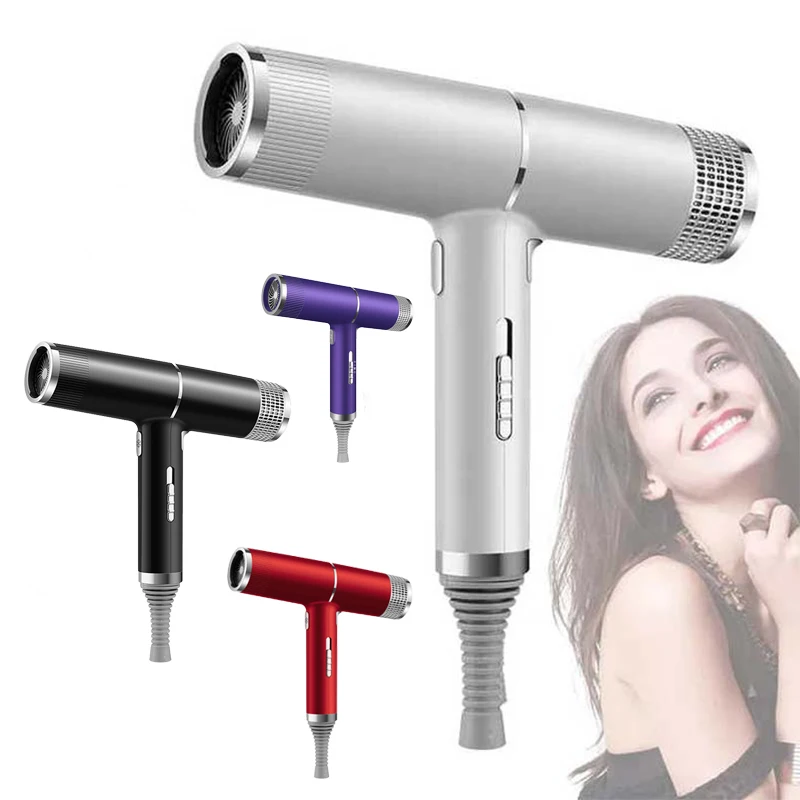 High Speed Hair Dryer Electric Negative Ion Hair Dryer Constant Temperature Care Hair  Portable Essential For Home And Travel