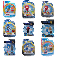 Sonic The Hedgehog Modern Metal Sonic 4 Inch Articulated Model Trendy Desktop Toys Classic Cartoon Collectibles and Retro Toys