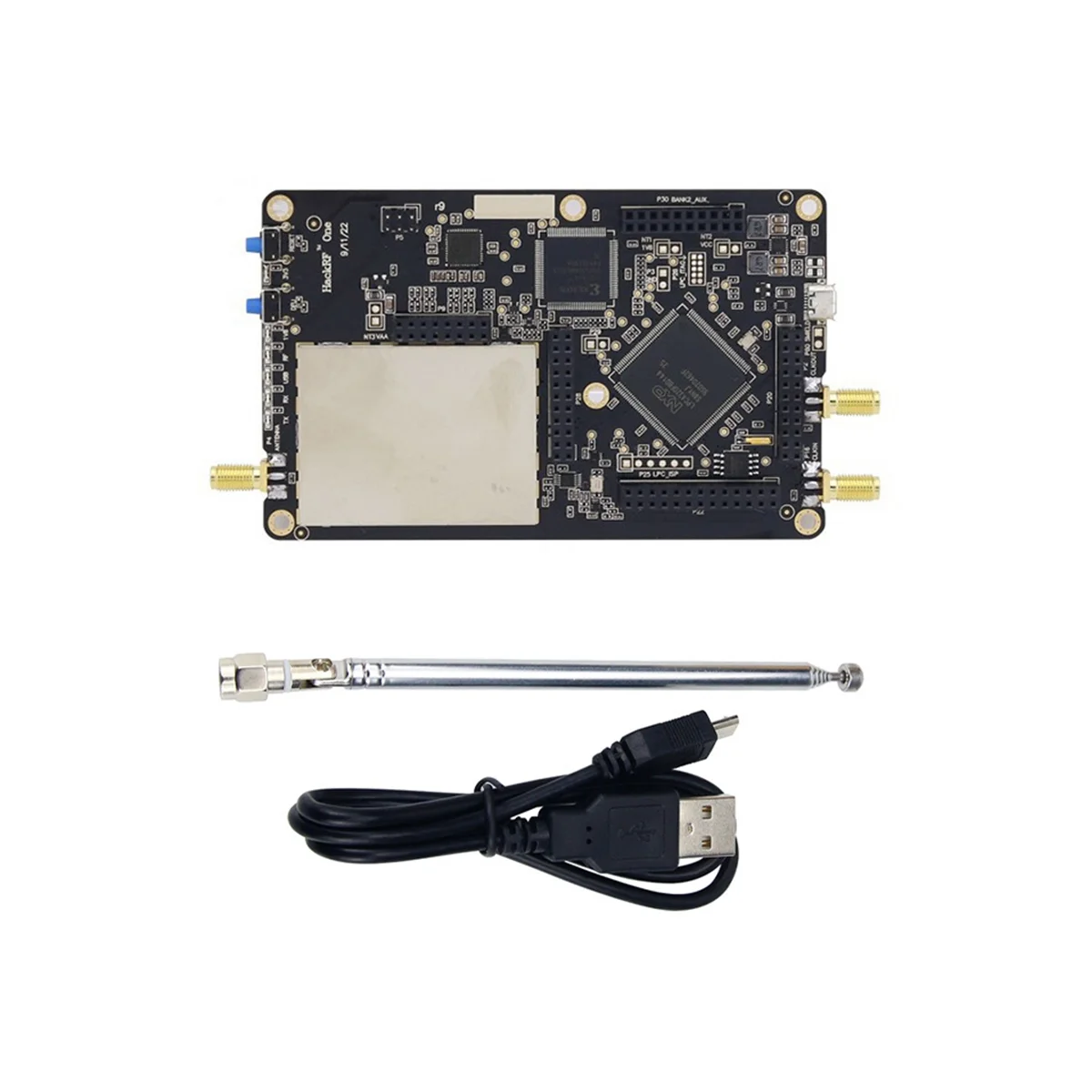 Для HackRF One R9 от 1 МГц до 6 ГГц, программно-определяемая радиоплатформа с открытым исходным кодом, макетная плата, партия SMT, патч, SDR радио