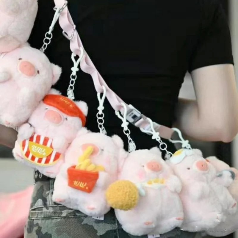 

Новинка, подвеска Lulu Pig Lulu в консервированной форме, Подарочная коллекция кукол, милая игрушка, украшение, подвеска, подарок на день рождения