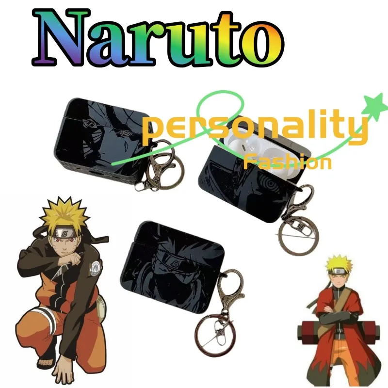 

Naruto Earphone Case Cute Cartoon Boys and Girls Apple Earphone Protective Case for AirPods Pro 3, Gift for Friends on Holidays