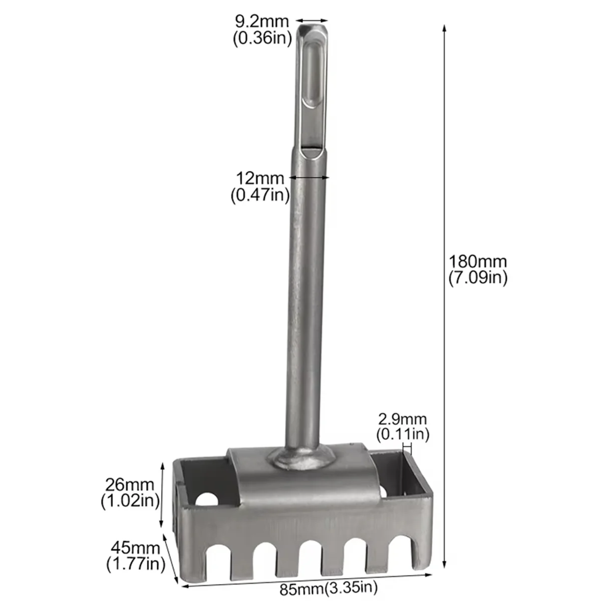 

Lo-ok Square Punching Machine Slotting Machine Home Decoration and Installation Cable Tray 86 Wire Box Wall Hole Opener