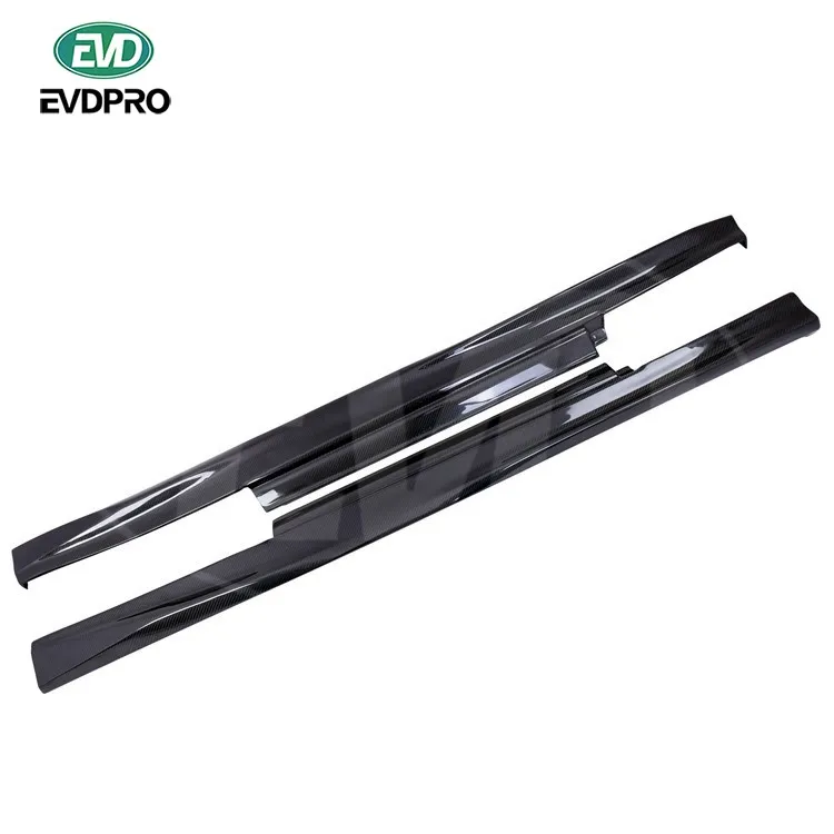

2017 STYLE CARBON FIBER SIDE SKIRTS for 2008-2016 NISSAN GTR R35