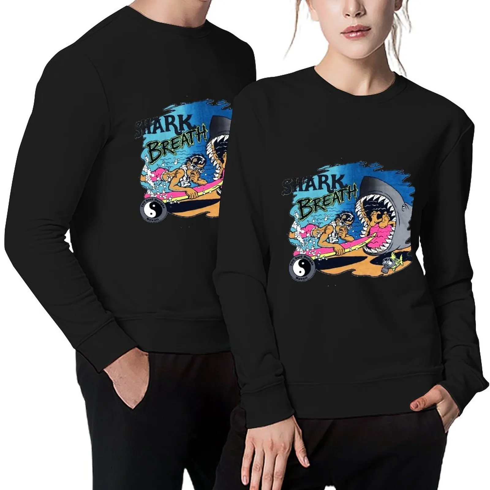

T&C Shark Breath (retro 80s) Pullover tracksuit male clothes mens clothes tracksuits sports sweatshirt man