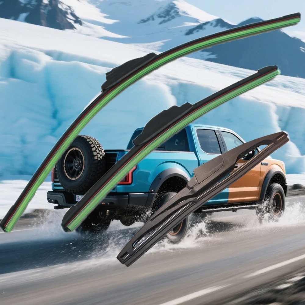 

Silicone Front & Rear Wiper Set For Hyundai IX20 2010 - 2020 2011 2012 2013 coated windshield wiper blade 26"+14"+12"