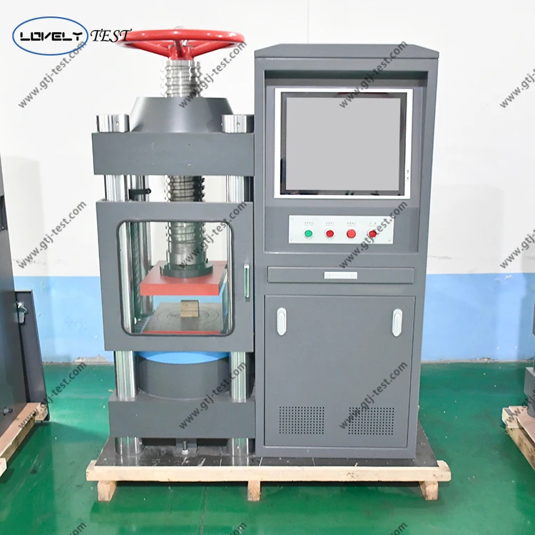 Electro-hydraulic Servo Digital Display Concrete Compression Testing Machine with 1 Year Warranty