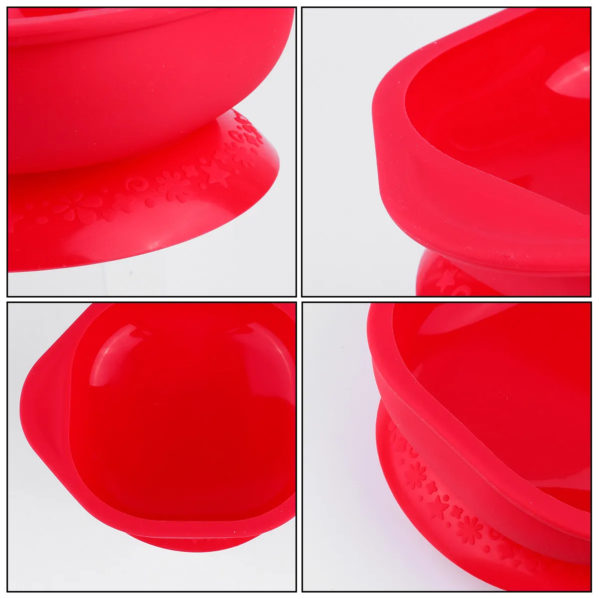 

1 шт. силиконовая миска на присоске для малышей, премиум-качество, нескользящая, с защитой от проливания, легко моется, безопасна для младенцев