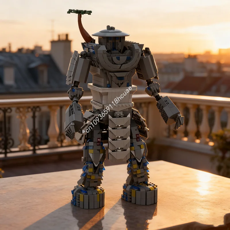 

1548 шт. MOC Ninjia охотничий колос Они Титан модель строительные блоки архитектура идея игрушка образование рождественские подарки дети день рождения