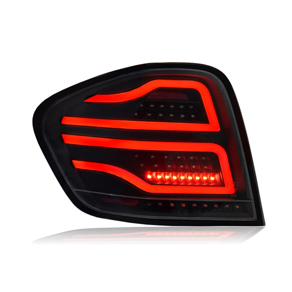Car Styling for Benz W164 Tail Light 2005-2012 W164 Tail Lamp ML320 ML350 ML450 ML500 Rear DRL Turn Signal Fog Brake Reversing