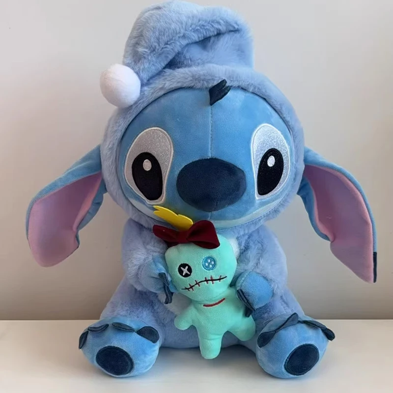 Hot Kawaii Disney Stitch bambola di peluche giocattoli Anime Lilo & Stitch bambola di pezza carino Stich bambola di peluche regalo di compleanno giocattolo