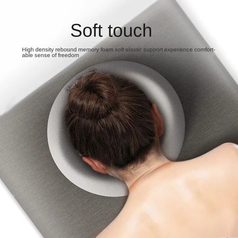 Sponge Round Lying Pillow Bed Pillow Massage Massage Bed Type Pillow Lying Pillow Memory Foam Facial Face Cushion