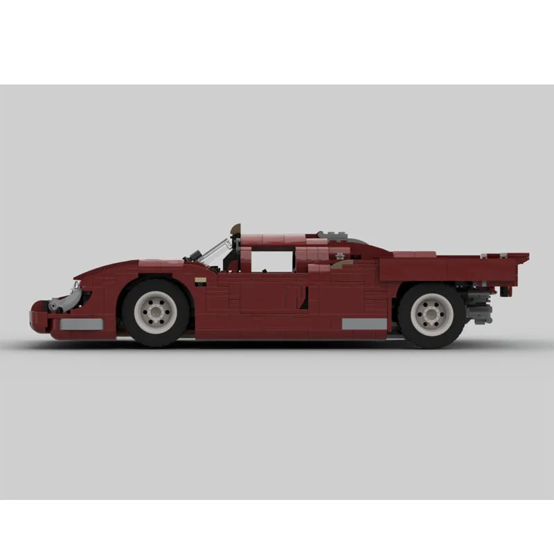 

MOC-149605, новый культовый спортивный автомобиль 90-х годов, гоночный строительный блок, модель • 964 деталей MOC, креативная детская игрушка на день рождения для мальчиков, подарок