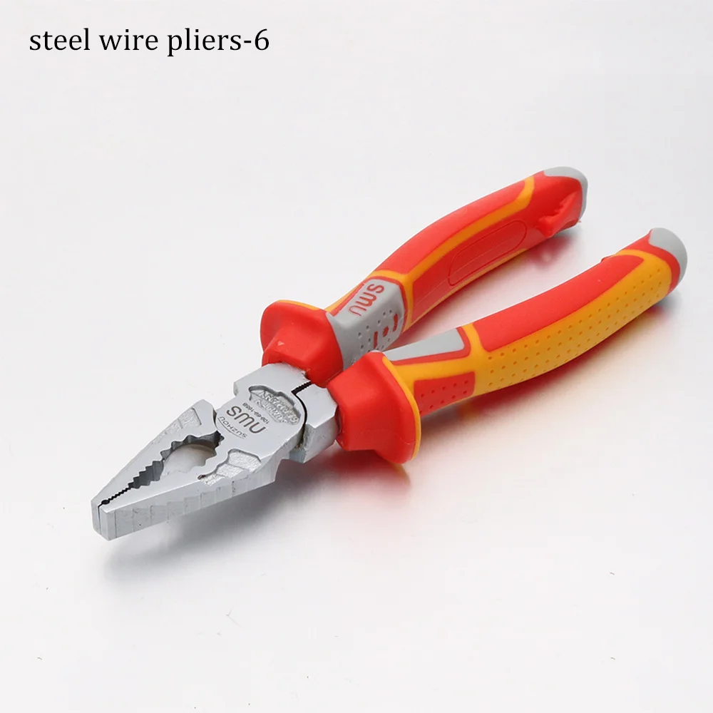 German Industrial Grade Wire Pliers, Sharp Nose Pliers, Diagonal Nose Pliers, 6/7/8 Inch, For Electricians,Hand Tool