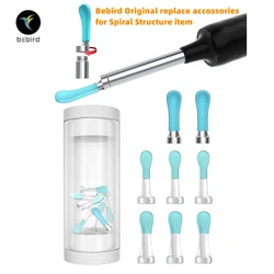 Bebird Original Replacement Accossories For Inner Lens 3.5mm Spiral Structure For 30S New R1 R3 T15 M9S Visual Earpick Silicone