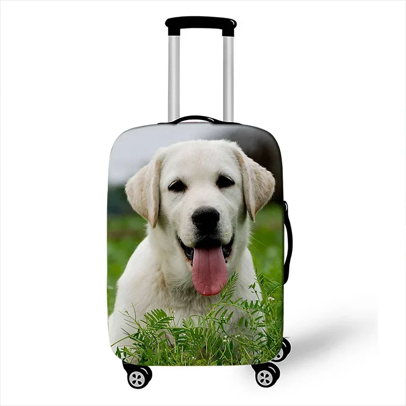 أغطية أمتعة الراعي الألماني بولدوج بيغل السفر مطاطا الغبار الغطاء الواقي 18-32 بوصة حقيبة أمتعة حقيبة يغطي #4