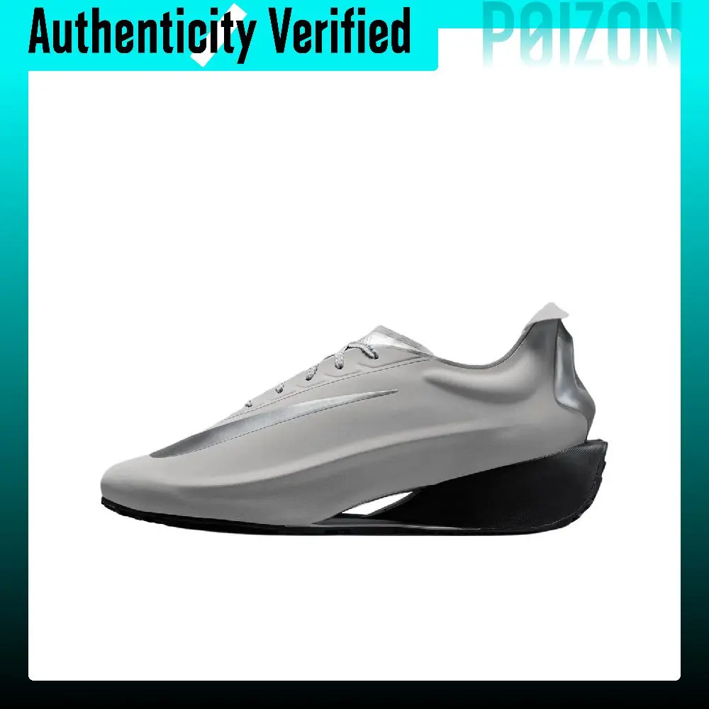 Nike First Sight Noir Running Shoes Women's Low-top Gray Silver HQ2409-005
