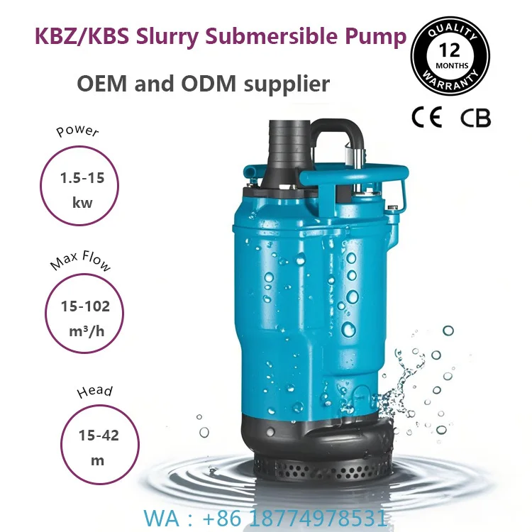 مضخات الحمأة لجهاز الحفر مضخة الملاط الغاطسة بيع المصنع مباشرة 380 فولت مضخة طين مياه الصرف الصحي الغاطسة الثقيلة #1