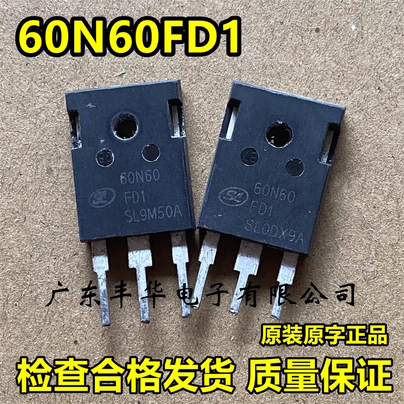 5-10 Uds desmontaje Original y genuino 60N60FD1 SGT60N60FD1PN IGBT TO-247 60A/600V la mejor calidad