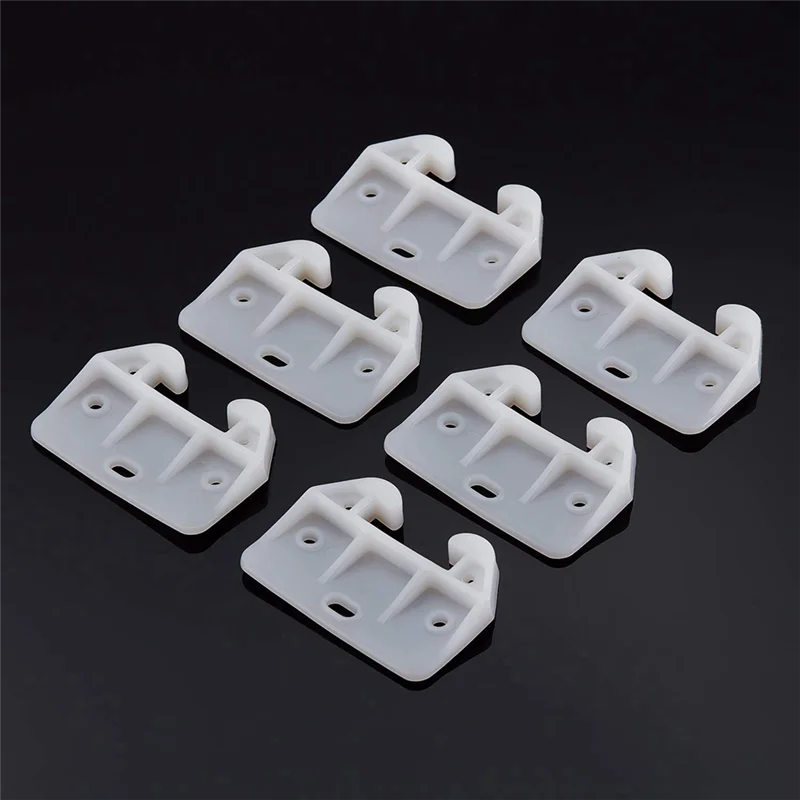 

A83I-1Set Drawer Track Guides Drawer Guides Drawer Slides Plastic Replacement For Dressers, Hutches