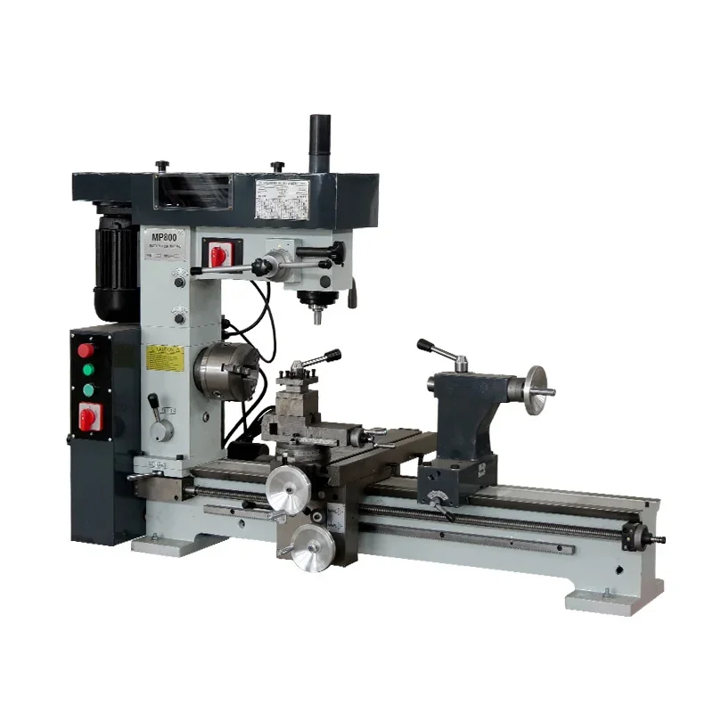 Formetal 3 In 1 Combo Lathe Milling Drilling Machine MP800 Multi-purpose Combined Mini Metal Lathe Machine