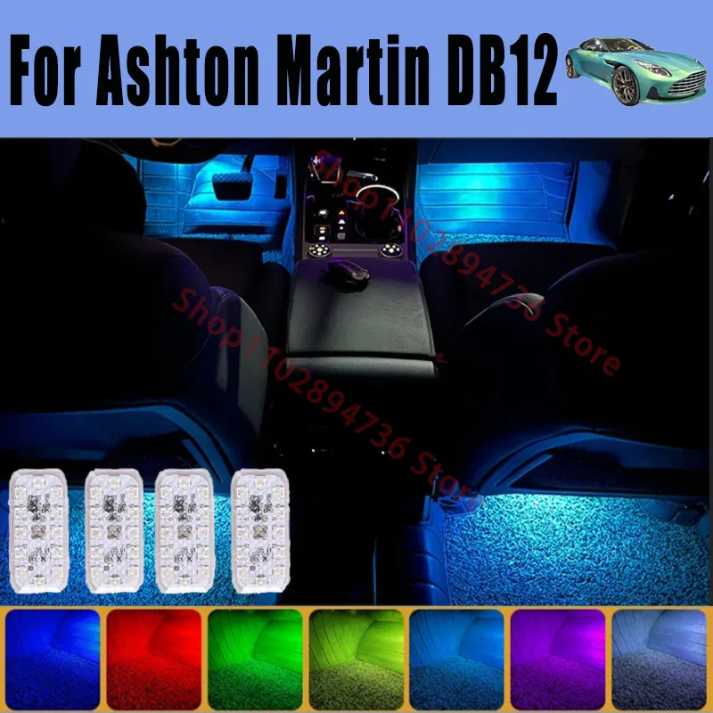 

RGB Footwell Lights Luggage Compartment Car Led HD Seat Lamp For Ashton Martin DB12 Car LED Atmosphere Decorative Lamp