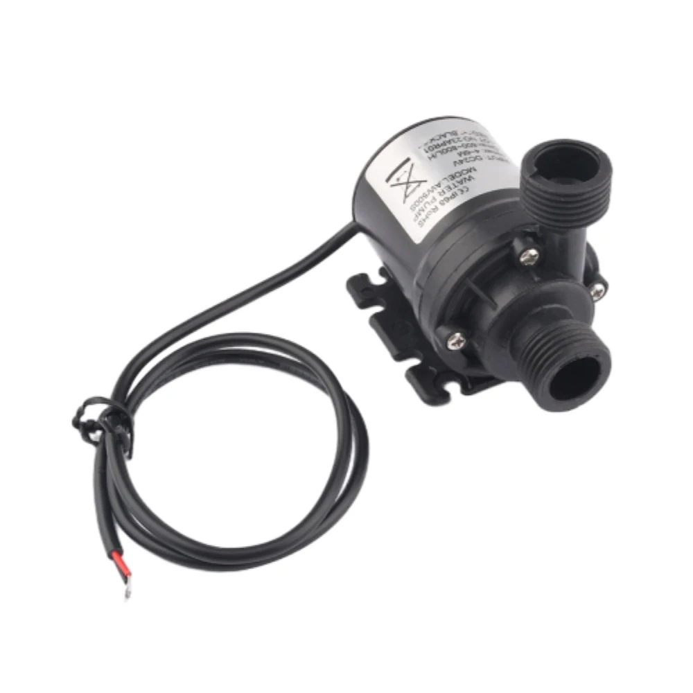 

DC12V/24V Screw DC Brushless Circulation Booster Water Pump High Temperature Resistance IP68 Solar Water Heater Water Pump