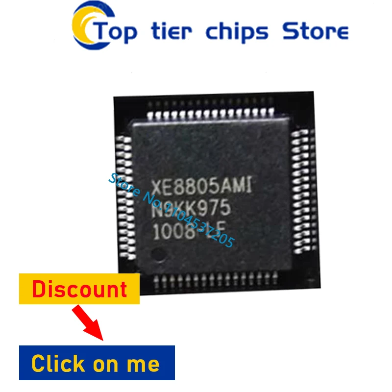 

1PCS XE8805AMI028LF XE8805AMI QFP64 SEMTECH