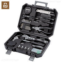 Xiaomi Jiuxun 60 in 1 Home DIY Tool Set Auto Repair Combination Package Hand Tool Kit with Plastic Tool Box, Screwdriver, Hammer