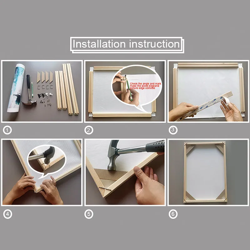 1 قطعة ملصق صور مخصص مع إطار DIY أو بدون إطار لديكور الغرفة، أرسل فستان الزفاف، الأسرة، صور الزوجين جدار شخصي