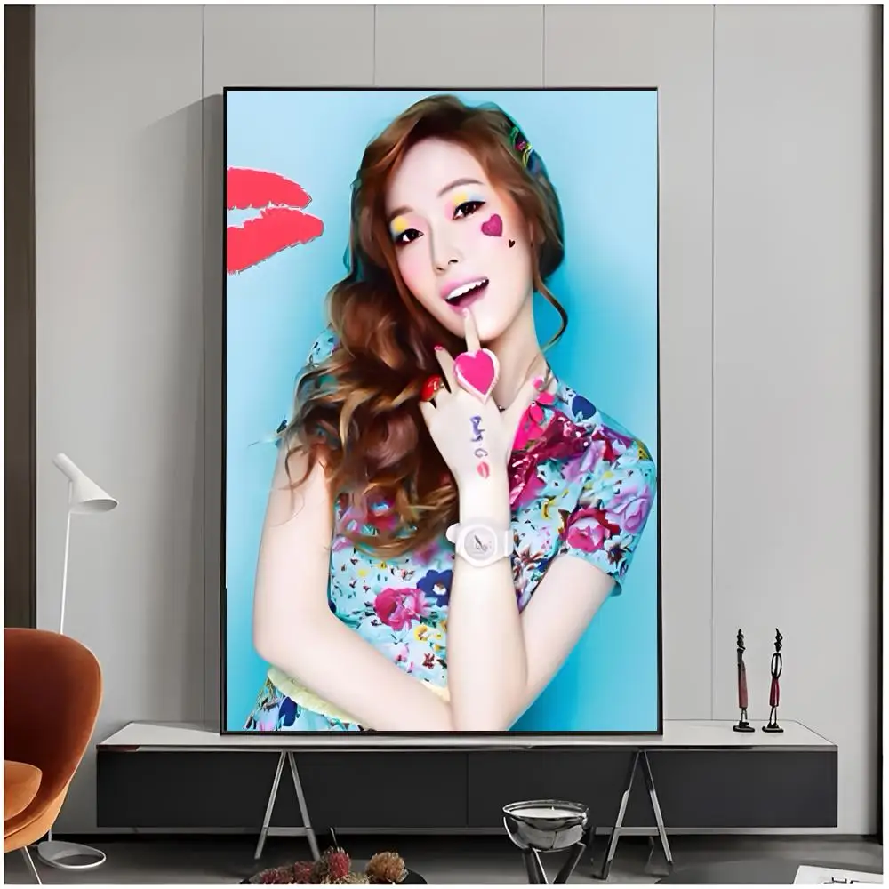 kpop solo female artist J-Jessica Jung Poster Living Room Bedroom Decorative Print Unframed Decor - view 2