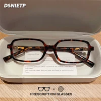 ISLINO TR90 gafas de lectura antiluz azul para mujer, gafas graduadas fotocromáticas cuadradas para miopía, montura de gafas de lujo para hipermetropía