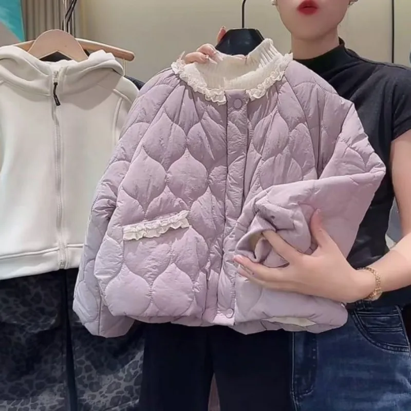 

Baby girls cotton jacket for autumn and winter new children's casual cotton coat for warmth