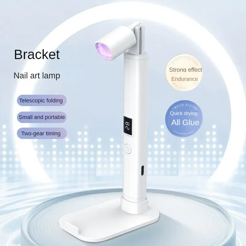 Mini UV LED Nägel Trocknen Licht Nagel Lampe Mini UV Mit Ständer Für Maniküre Tragbare Professionelle Schnell Trocknende Nail art Trockner Lampe