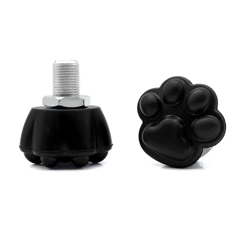 M93K-Rubber Brake Blocks 2Pcs Replacement Roller Skates Toe Stops Plugs Stoppers 82A Skate Accessories