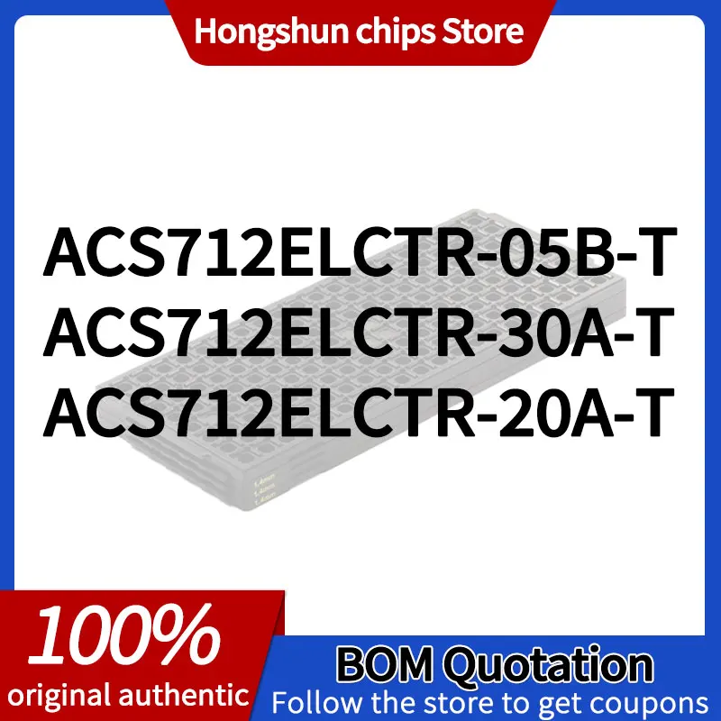 ACS712ELCTR-30A-T ACS712ELCTR-20A-T ACS712ELCTR-05B-T New version