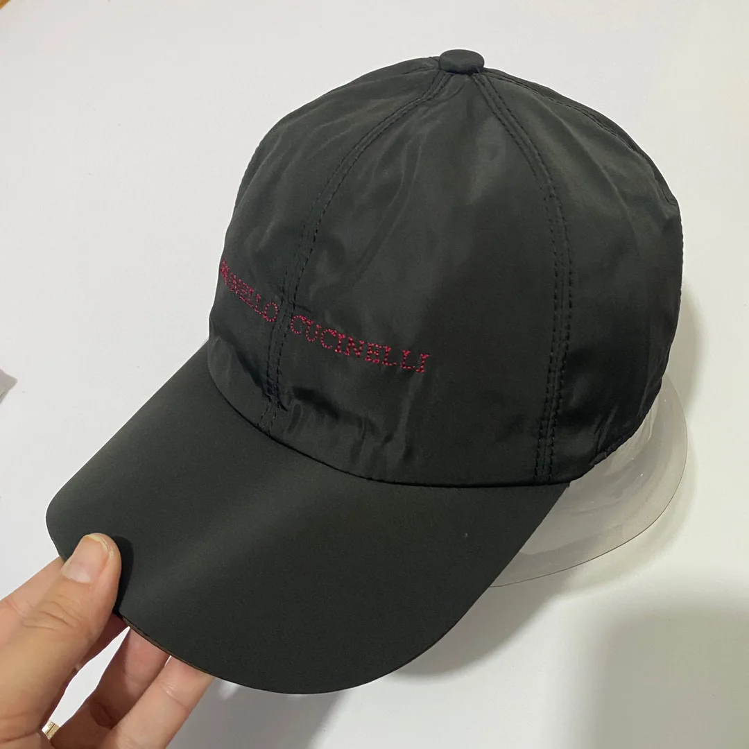 BILLIONAIRE Hat cap thin 2024 spring summer new men's fashion casual ventilation embroidery high quality Beach cap