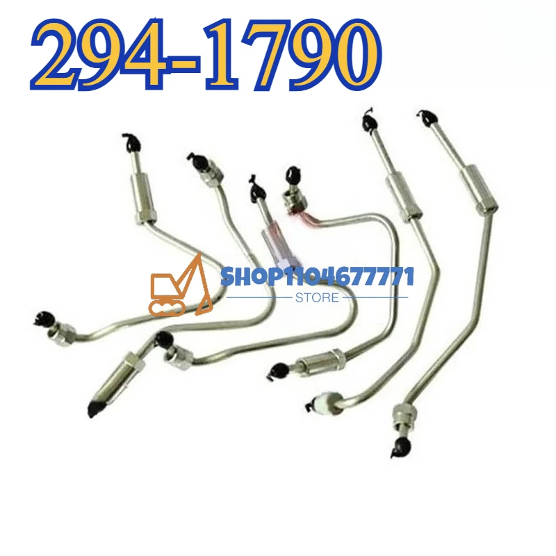 

320D 323DL C6.4 New Fuel Injector Line Oil Tube Pipe Hose for Excavator 294-1790 294-1791 294-1792 294-1793 294-1794 294-1795