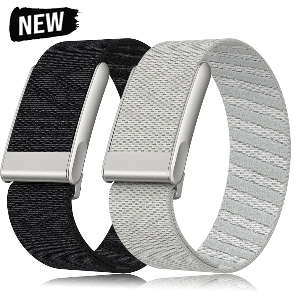 

For Whoop 5.0 Nylon Straps Loop Soft Bands Compatible with WHOOP ONE Wristband Fitness Tracker Whoop Life ECG Straps