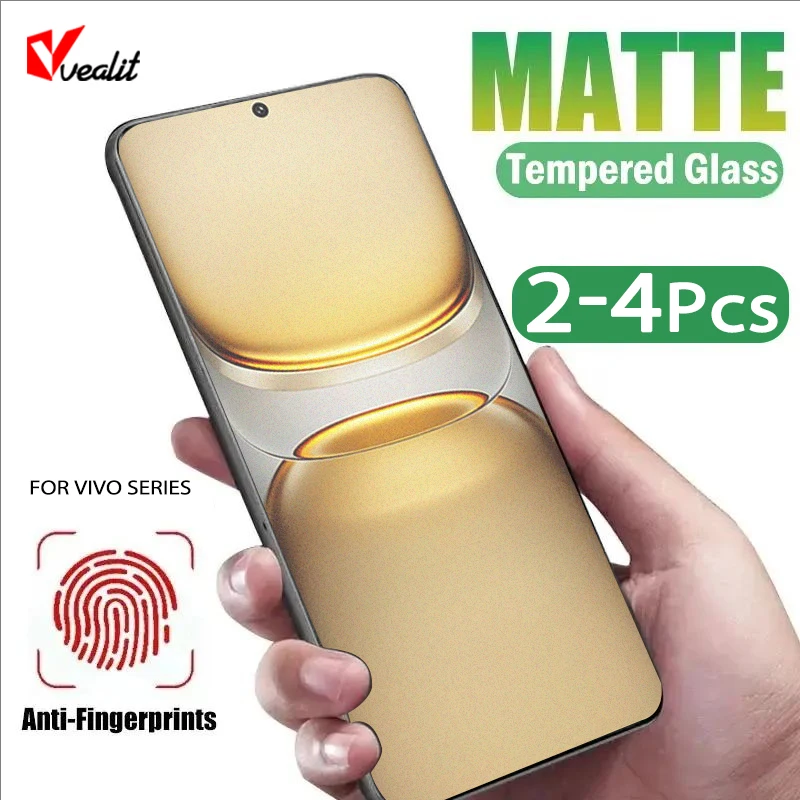 

2-4 шт. олеофобное матовое закаленное стекло для Vivo iQOO Z11 Z10 Lite Z9 Turbo+ Pro, защитное стекло для экрана iQOO Z11X Z10X Z9X