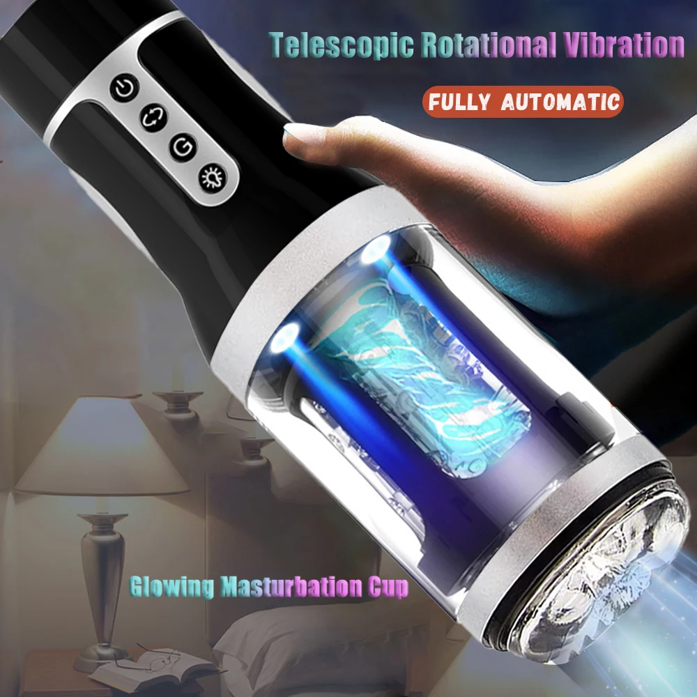 Sex Toys Automatic Male Masturbator Cup Vagina Masturbation Blowjob Pussy Mastuburator Sexy Toys for Men Adult Goods for Men 18