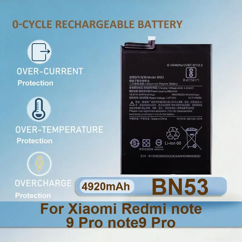 Battery For Xiaomi Redmi Note 7 Pro M1901F7C Pocophone X3 Poco 9 note9 11T 5G Mix 4 MI9 M9 MI F3 K40 K40Pro 4G 11 Lite Mi11