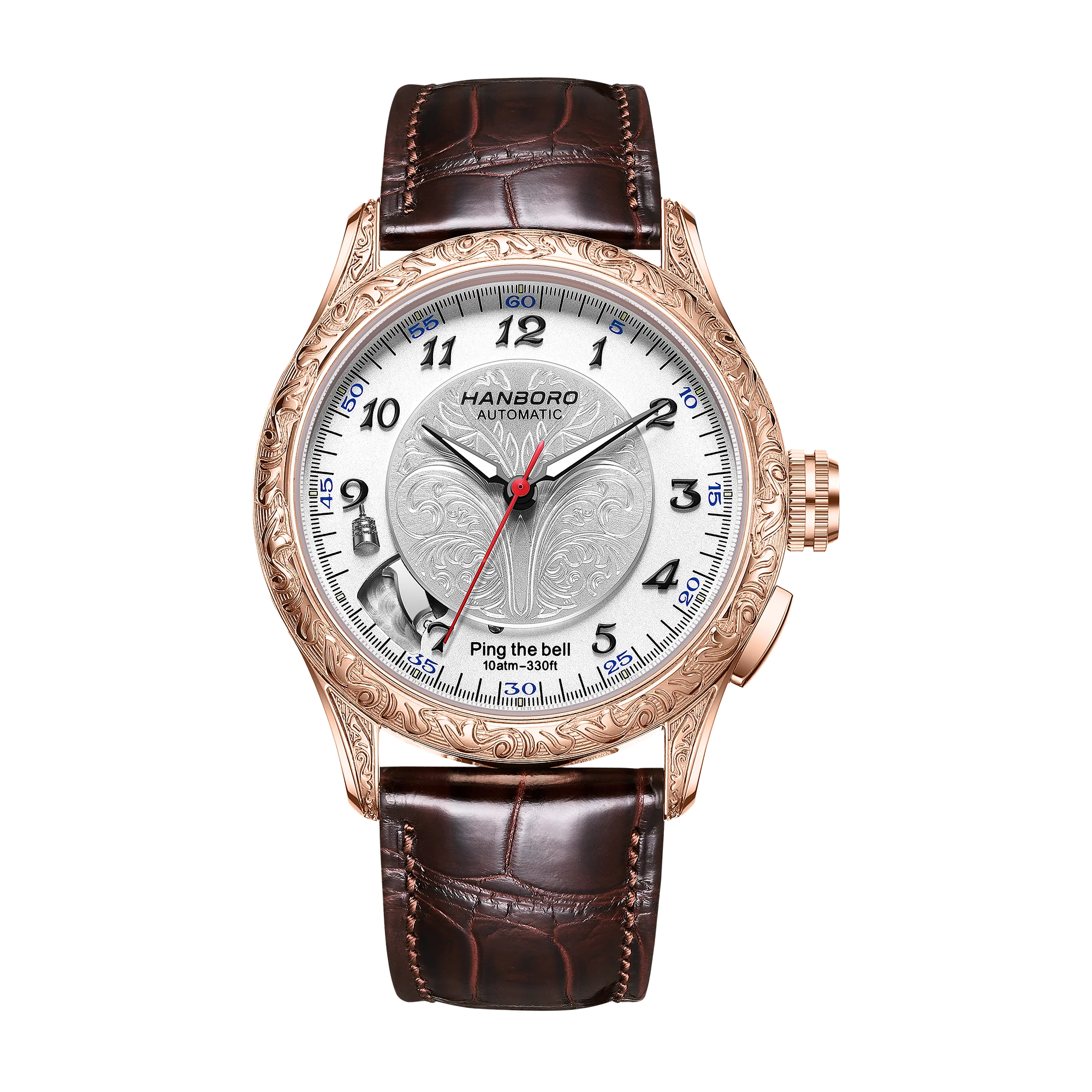 HANBORO 남성용 자동 시계 럭셔리 42MM 시간별 - Luxury Watch Engraving 리뷰 및 가격