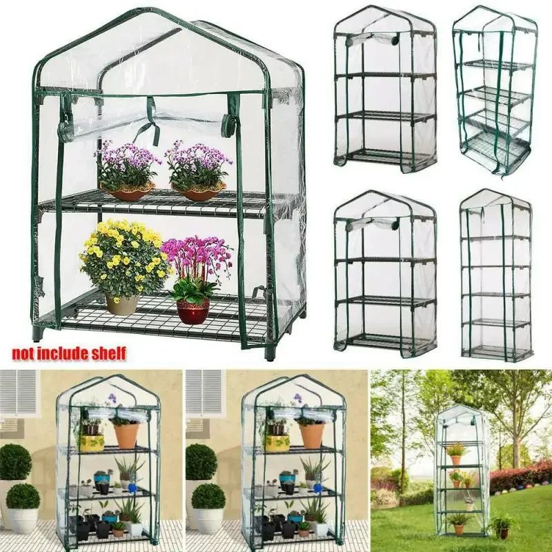 Plant House Greenhouse Supplies Mini Outdoor Plastic Cover Plants Waterproof Transparent Garden Grow