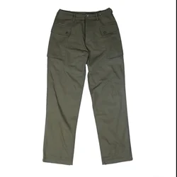 P44 Navy Marine Crops Pants, Tactical Replica, WW2 US Army Trousers,   HBT Field Cotton Straight American Pants